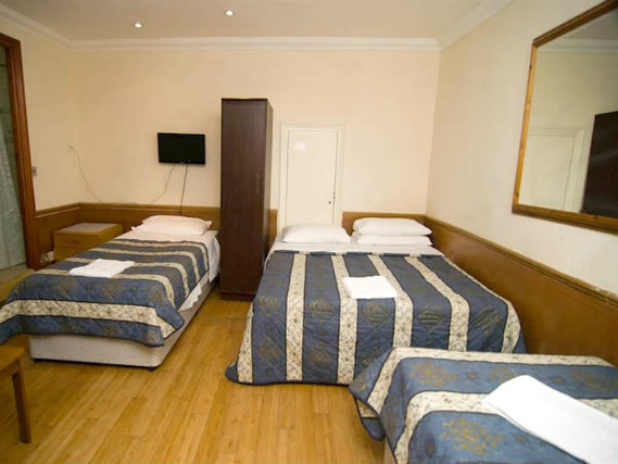 Quad rooms at Ventures Hotel are the ideal choice for groups of friends or families