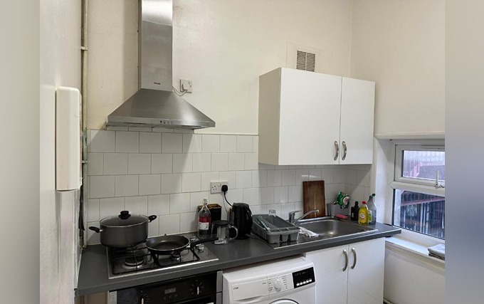 kitchenette at City Lodge Shadwell