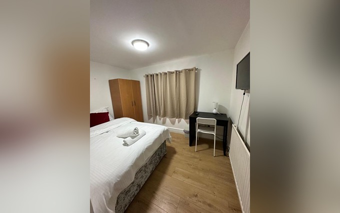 A typical double room at City Lodge Shadwell