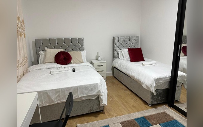 Triple rooms are great for friends and family sharing