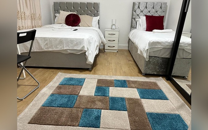 A typical triple room at City Lodge Shadwell