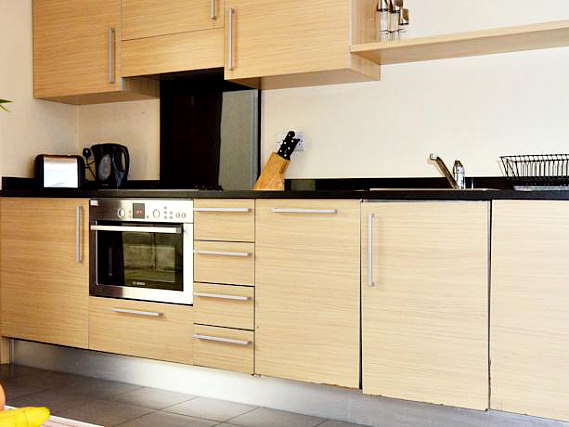 Save even more money by preparing your own food in the self-catering kitchen at So London Luxury Apartments
