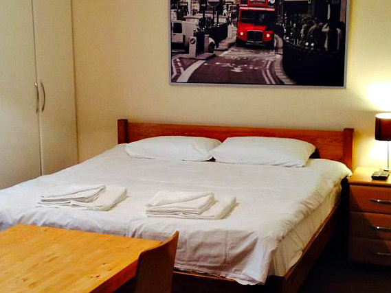 Get a good night's sleep in your comfortable room at Earls Court Studios