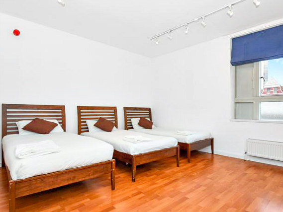 Triple rooms at Access Apartments Paddington are the ideal choice for groups of friends or families