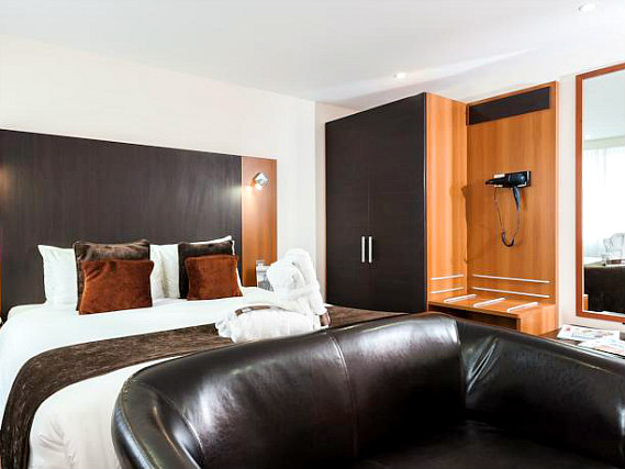 Get a good night's sleep in your comfortable room