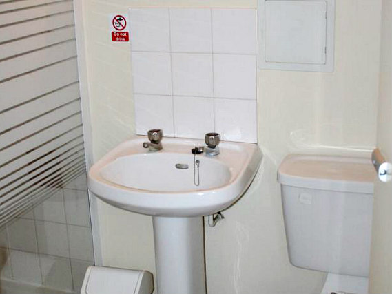 Enjoy the privacy and convenience of your own private bathroom