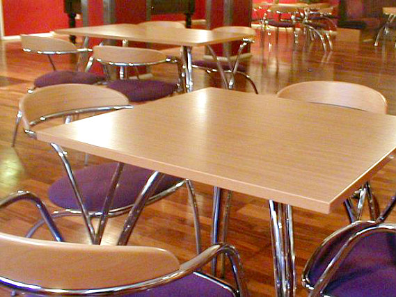 A place to eat at Bankside Apartments