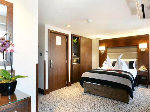 Put your feet up in front of the TV in your room