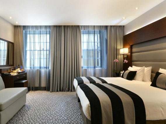 Triple rooms are great for friends and family sharing