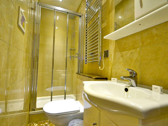 Enjoy the privacy and convenience of your own private bathroom