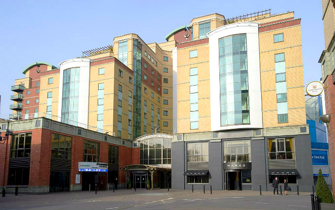 The exterior of Copthorne Hotel at Chelsea Football Club