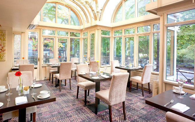 Enjoy dinner in the dining room