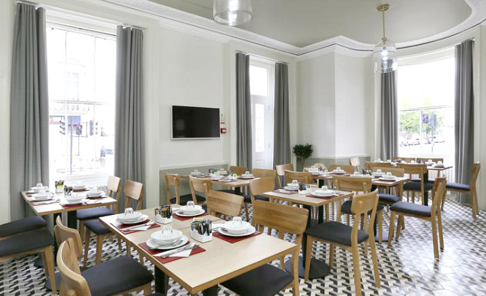 A place to eat at Prince William Hotel