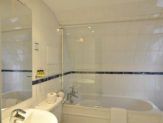 Enjoy the privacy and convenience of your own private bathroom