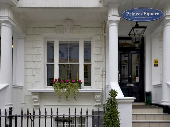 The Princes Square Hotel is situated in a prime location in Bayswater close to Queensway
