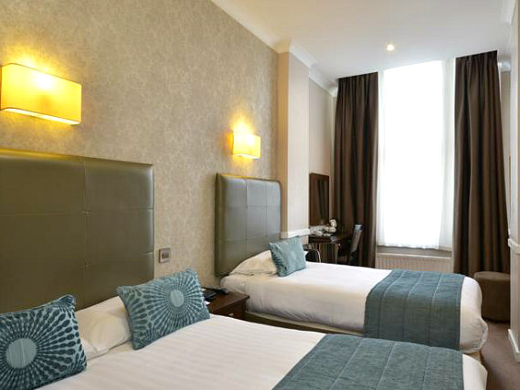 Triple rooms are great for friends and family sharing