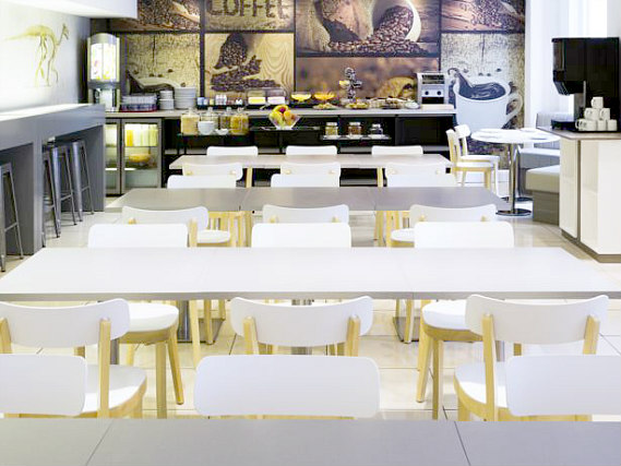 Relax and enjoy your meal in the Dining room