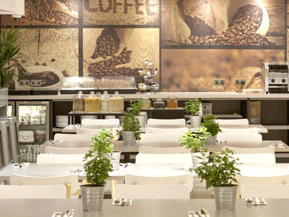 Sit with friends and plan your day in the Breakfast room