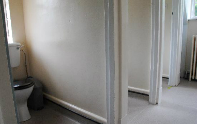A typical bathroom at College of St Hild & St Bede