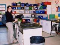 The Shared Kitchen at High Street Hostel