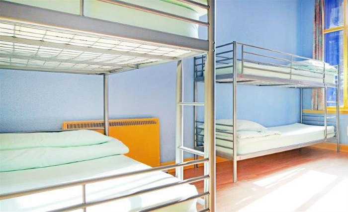 Rest easy in a comfortable bed in your room