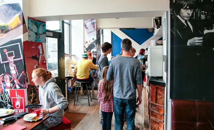 A place to eat at St Christophers Inn Edinburgh A place to eat at St Christophers Inn Edinburgh