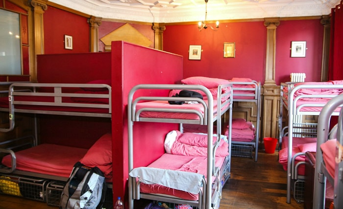 Save money by booking a bed in a shared dorm room Save money by booking a bed in a shared dorm room