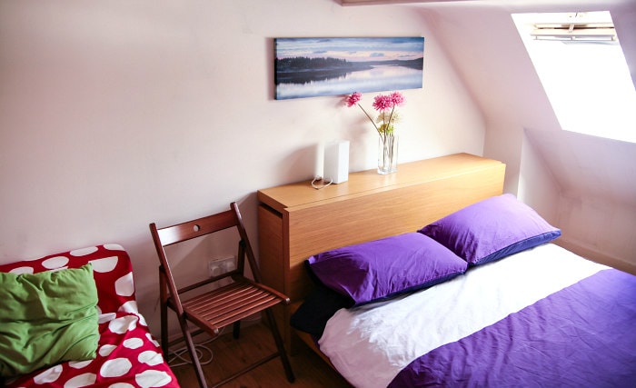 Rooms are simple but clean Rooms are simple but clean