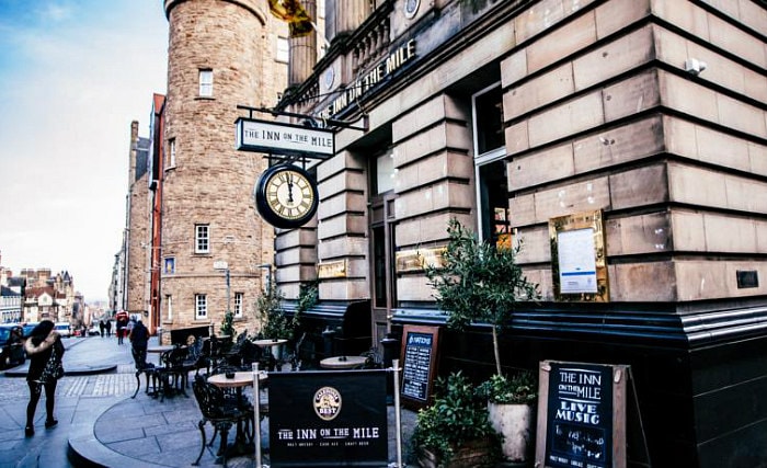An exterior view of The Inn On The Mile