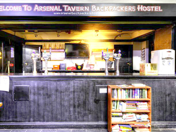 After a busy day, relax with a drink in the bar