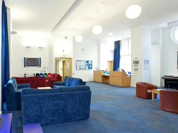 Relax in the lounge at Beit Hall London