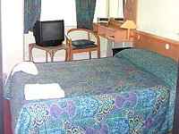 A Typical Double Room at Grand Tourist Hotel