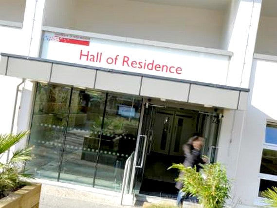 The Marylebone Hall's welcoming entrance