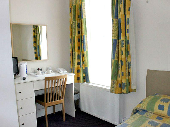 A typical room at Grantly Hotel London