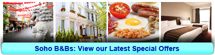 Réservez Bed and Breakfasts in Soho