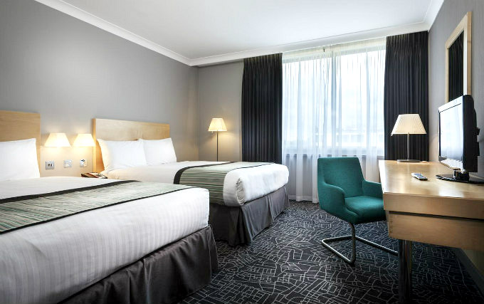 Quad room at Park Inn Heathrow