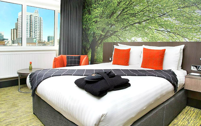 A typical double room at City Hotel London