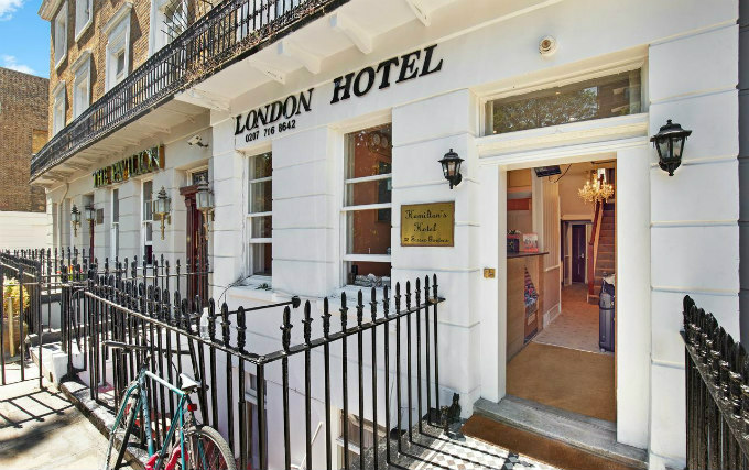 An exterior view of The London Paddington Hotel