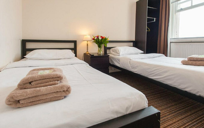 Twin room at New Market House 