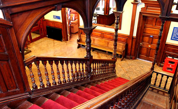 Common areas at Palmers Lodge