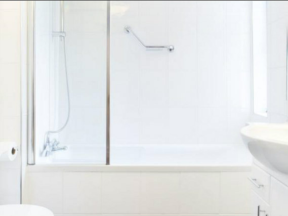 Enjoy the privacy and convenience of your own private bathroom