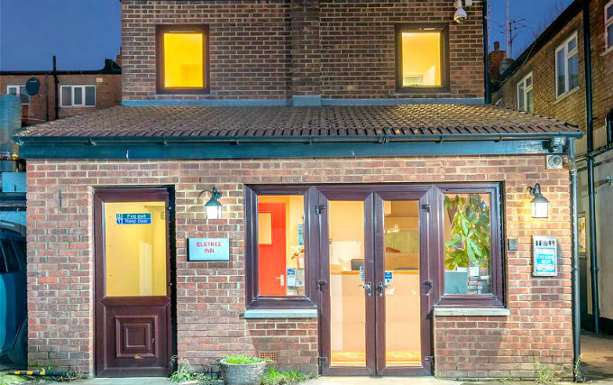 The exterior of The Elstree Inn