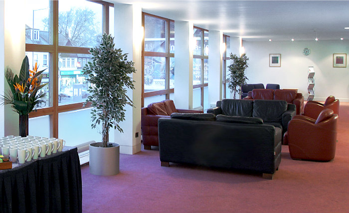 Relax in the lounge at St Giles Hotel Heathrow