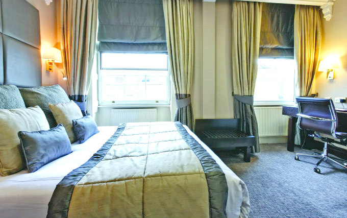 A double room at Grange White Hall Hotel