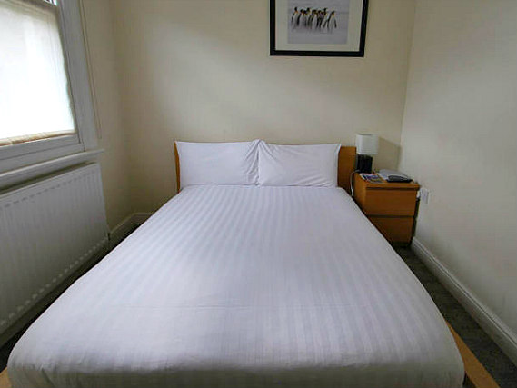 A double room at Clapham Guest House is perfect for a couple