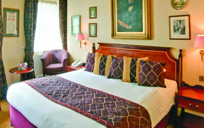A double room at Grange Blooms Hotel