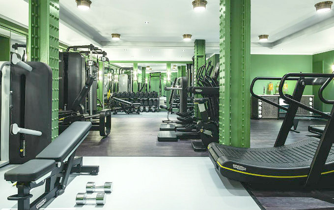 Gym at Langham Hotel London