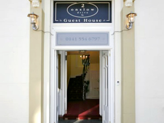 The entrance to Oyo Onslow Guest House