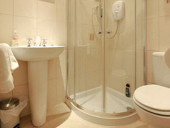 Enjoy the privacy and convenience of your own private bathroom