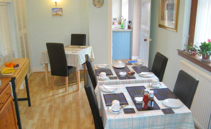 A place to eat at Chalmers Bed & Breakfast